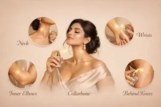 کجا باید عطر بزنیم؟